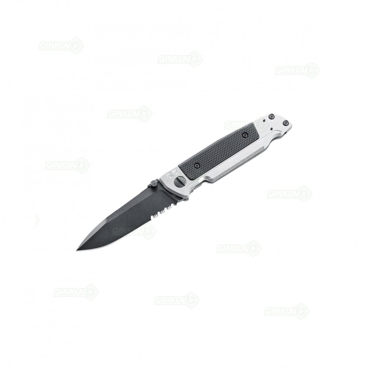 Peilis Walther Q5 Steel Frame Folder Black Serrated
