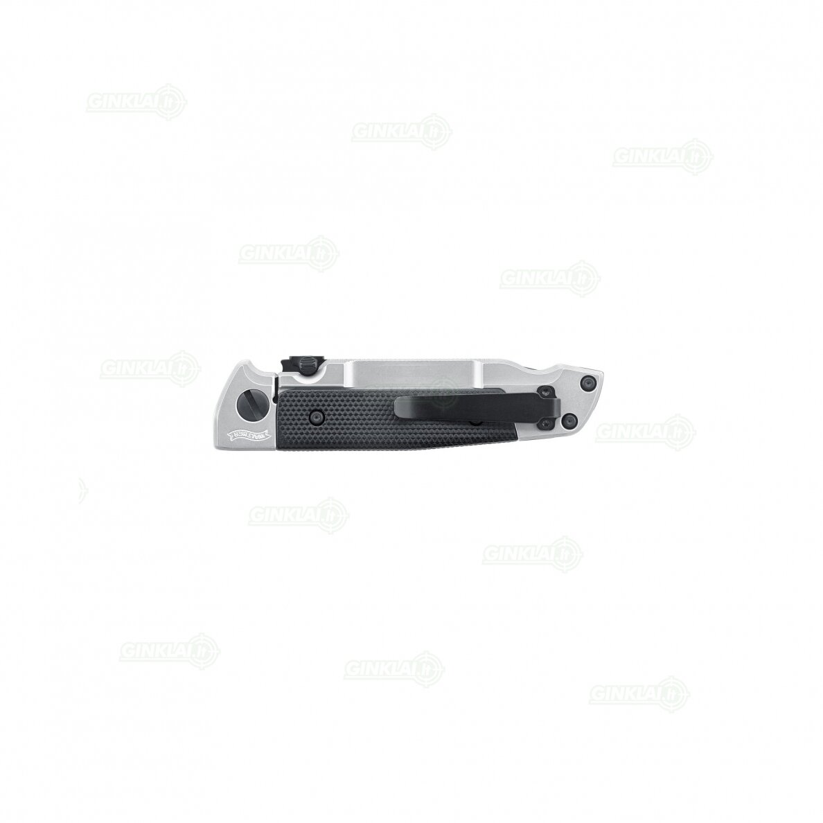 Peilis Walther Q5 Steel Frame Folder Black Serrated   1