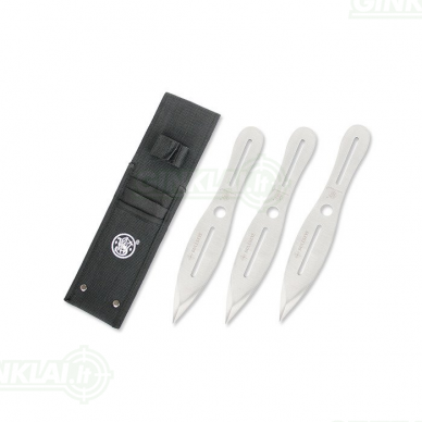 Peilis mėtymui Smith Wesson 3 vnt. kompl. Peilis mėtymui Smith Wesson 3 vnt. kompl.