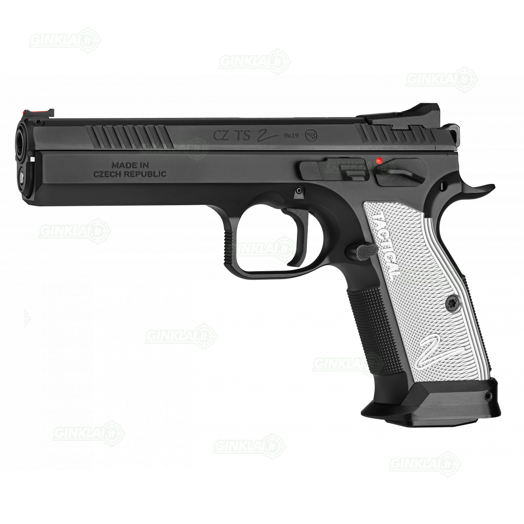 Pistoletas CZ TS 2, 9x19 Silver Pistoletas CZ TS 2, 9x19 Silver