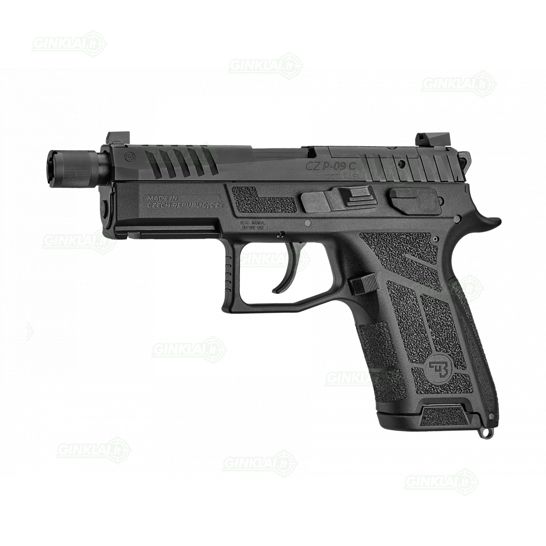 Pistoletas CZ P-09 C NOCTURNE OR SR, 9x19 Pistoletas CZ P-09 C NOCTURNE OR SR, 9x19