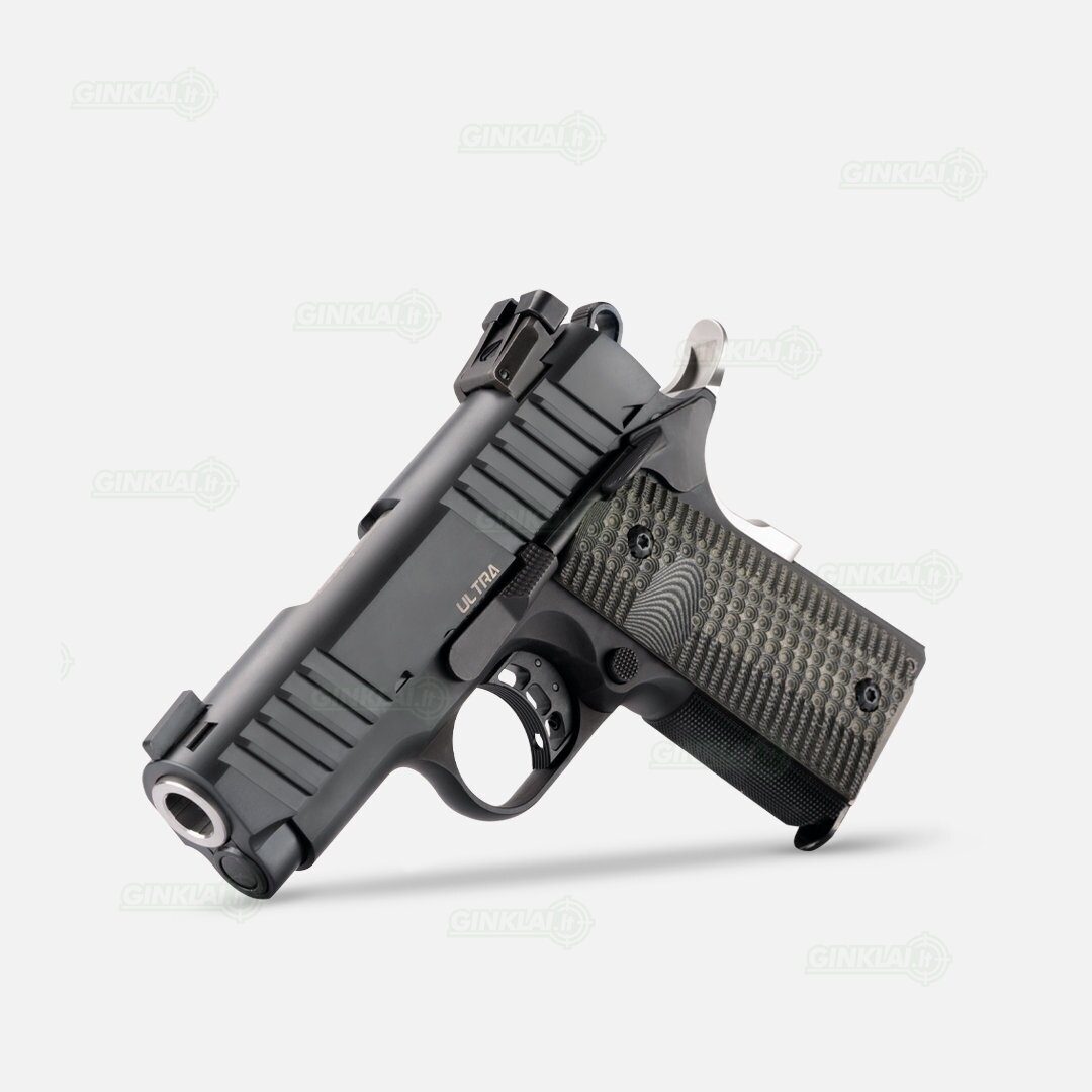 Pistoletas BUL 1911 Ultra Black 9x19