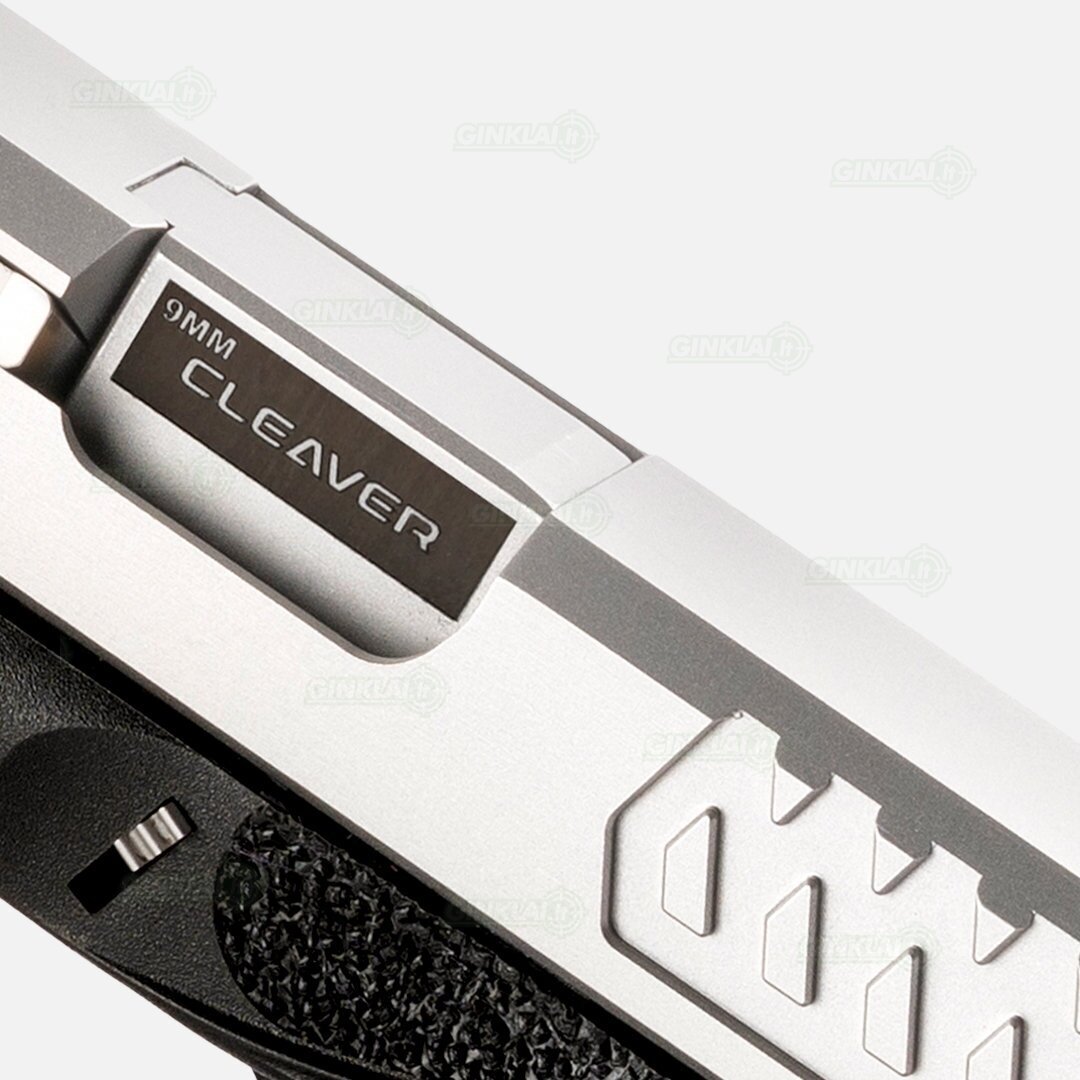 Pistoletas BUL AXE C CLEAVER Silver, 9x19 5