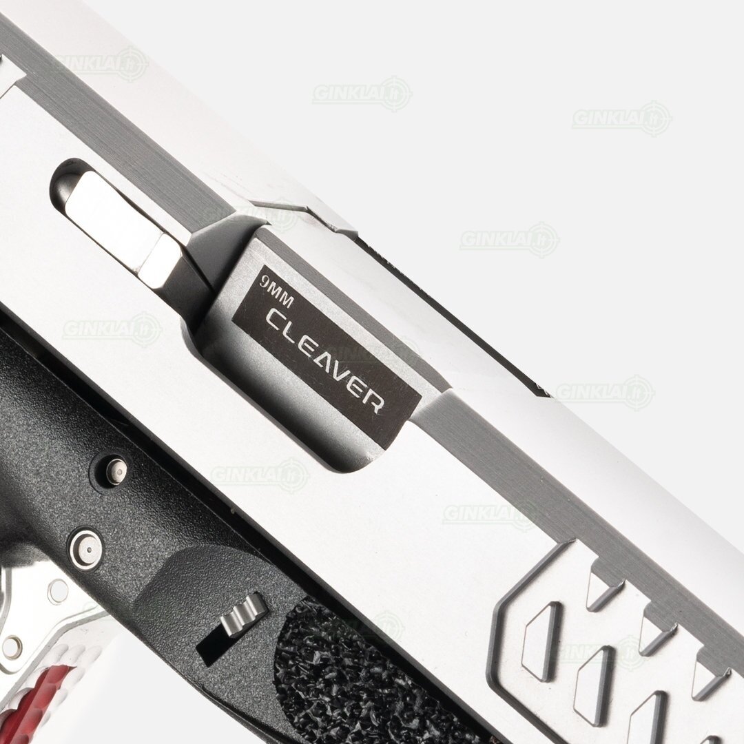 Pistoletas BUL AXE FS CLEAVER Silver, 9x19 4