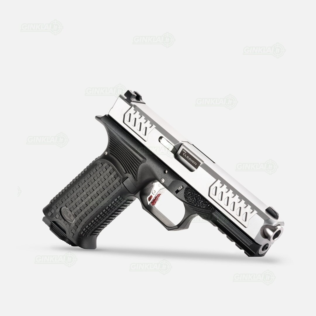 Pistoletas BUL AXE FS CLEAVER Silver, 9x19 2 Pistoletas BUL AXE FS CLEAVER Silver, 9x19 2