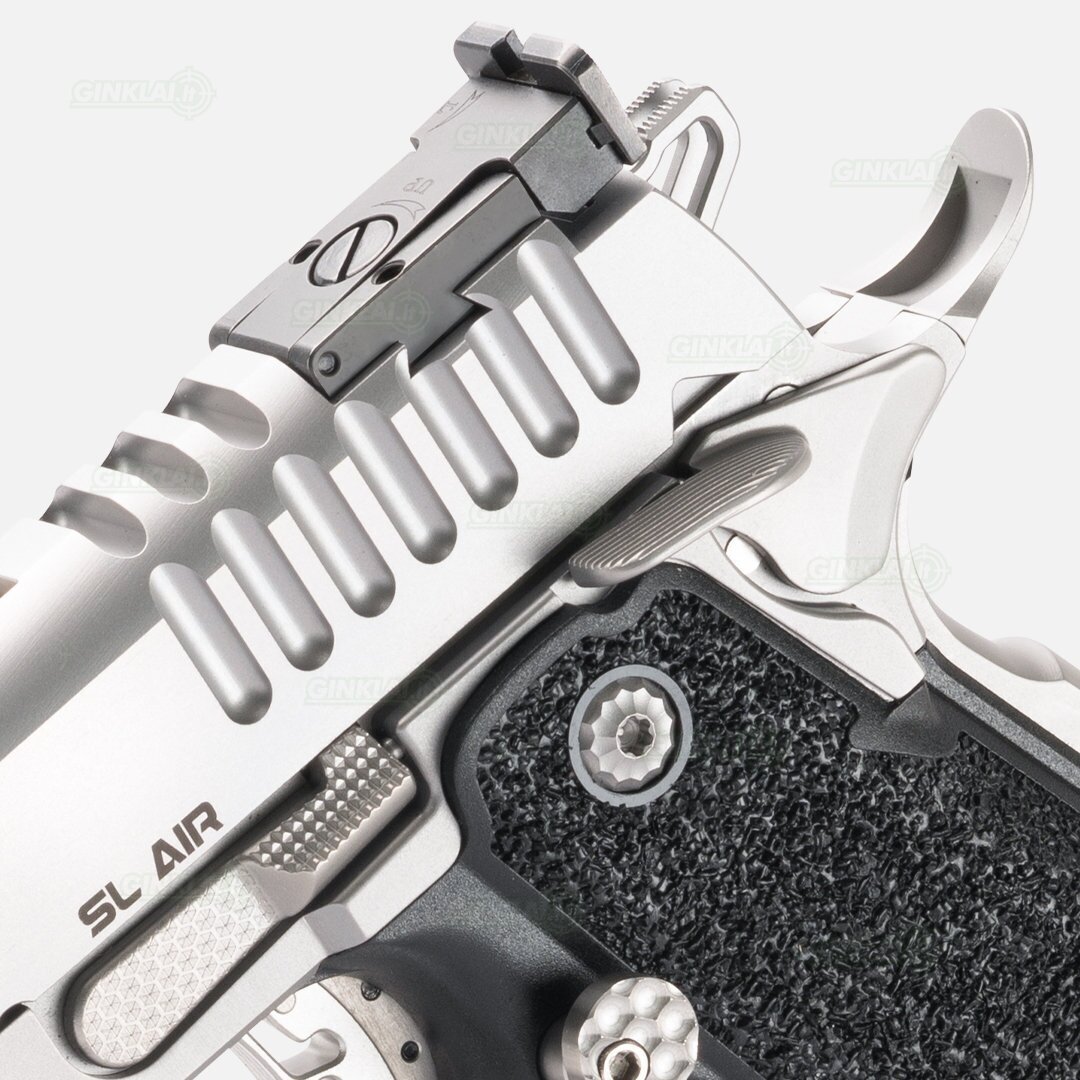 Pistoletas BUL SAS II SL AIR Silver 9x19 3 Pistoletas BUL SAS II SL AIR Silver 9x19 3