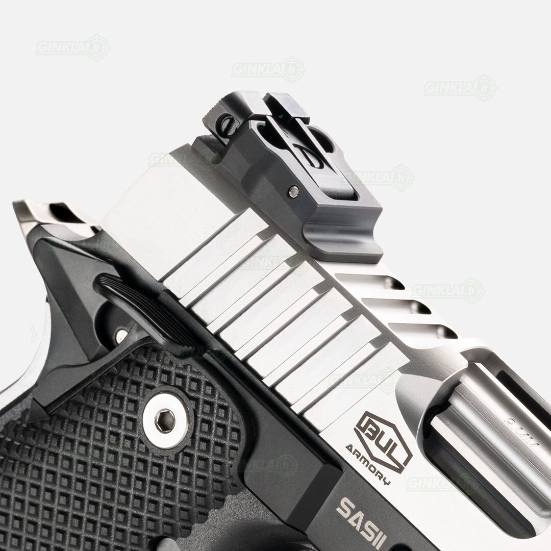 Pistoletas BUL SAS II ULTRALIGHT 3.25 COMP Two Tone 9x19 4