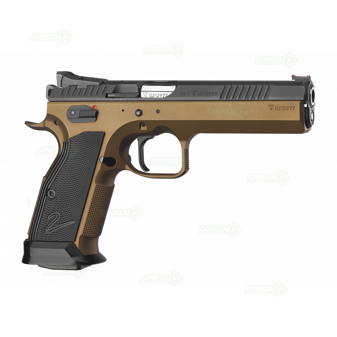 Pistoletas CZ TS 2, 9x19 Deep Bronze 1 Pistoletas CZ TS 2, 9x19 Deep Bronze 1