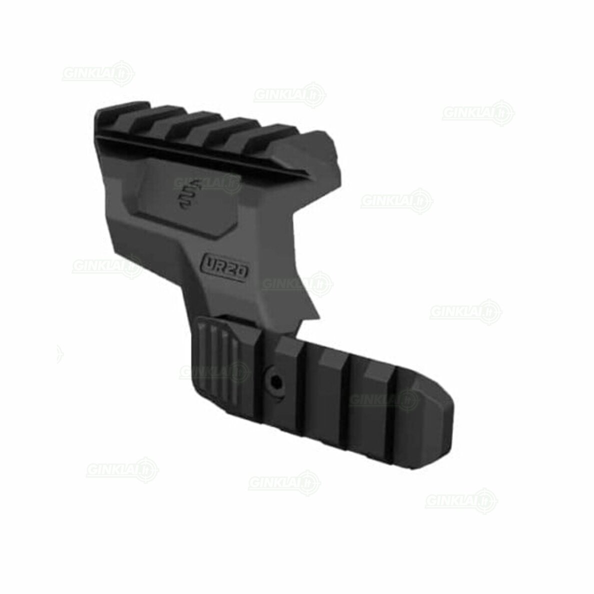 Picatinny bėgelis Recover Tactical 2020 Upper Tracks, Black UR20-01 Picatinny bėgelis Recover Tactical 2020 Upper Tracks, Black UR20-01