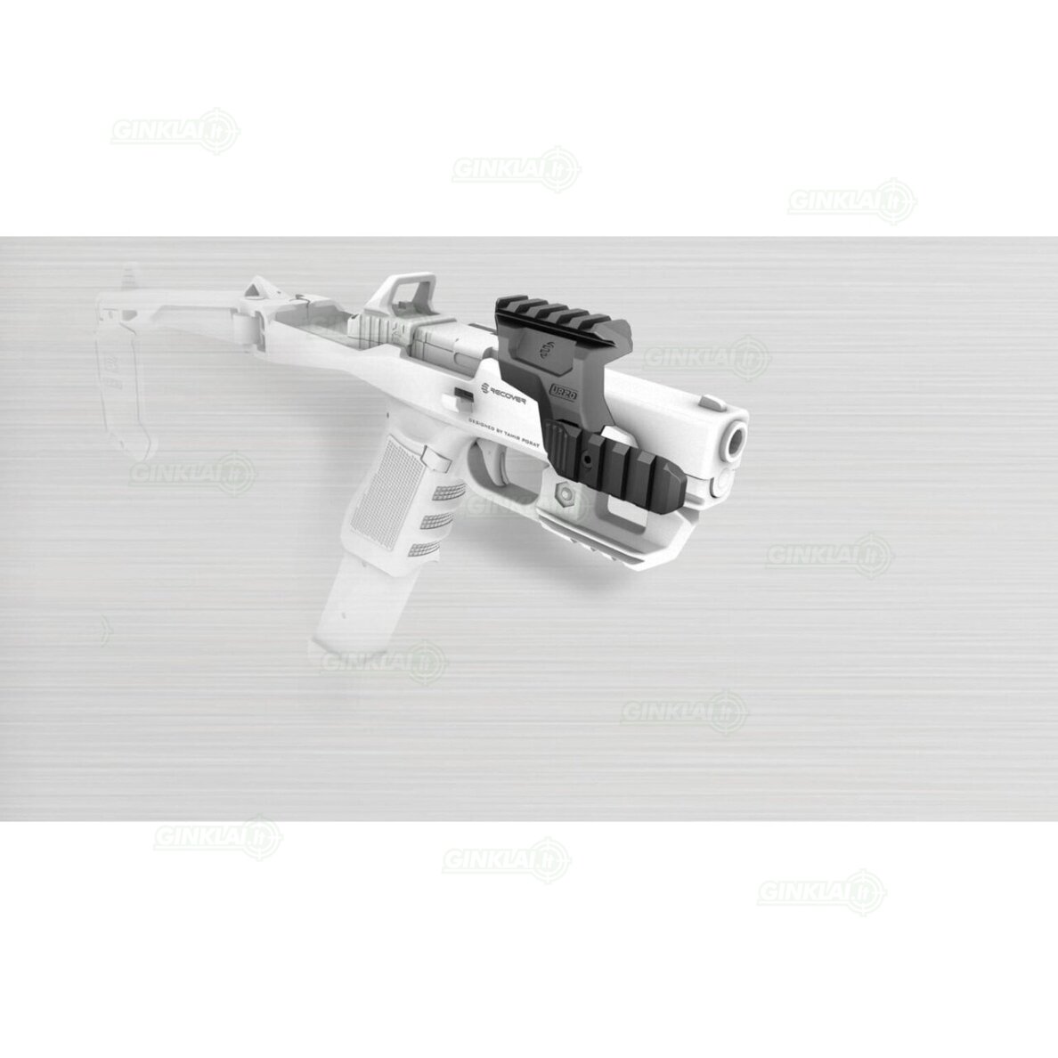 Picatinny bėgelis Recover Tactical 2020 Upper Tracks, Black UR20-01 1 Picatinny bėgelis Recover Tactical 2020 Upper Tracks, Black UR20-01 1