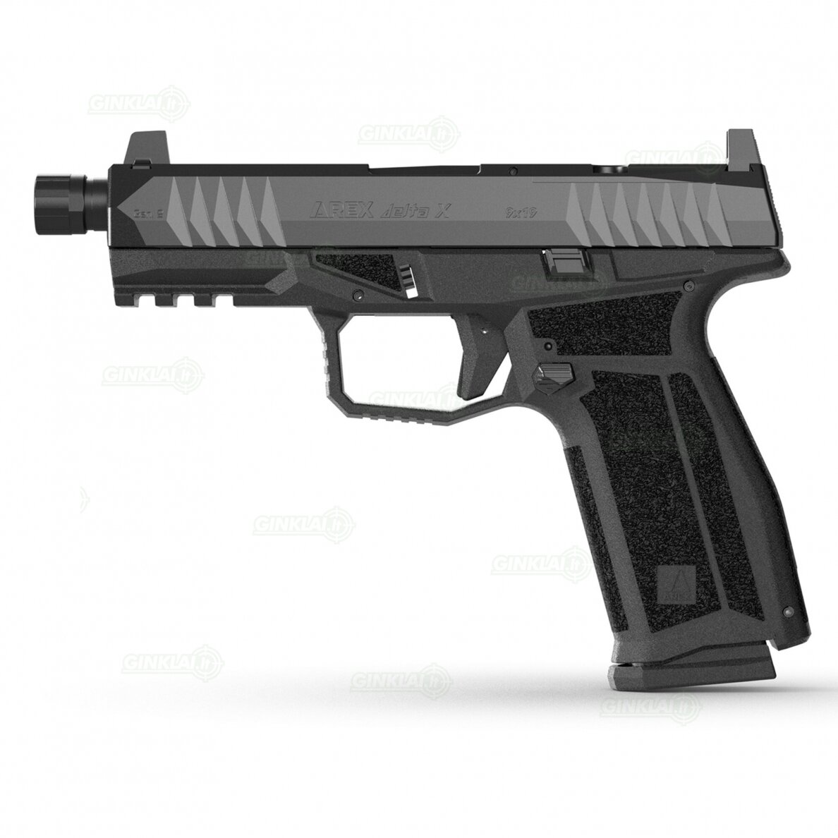 Pistoletas Arex Delta Gen2 Tactical X OR 9x19 Black