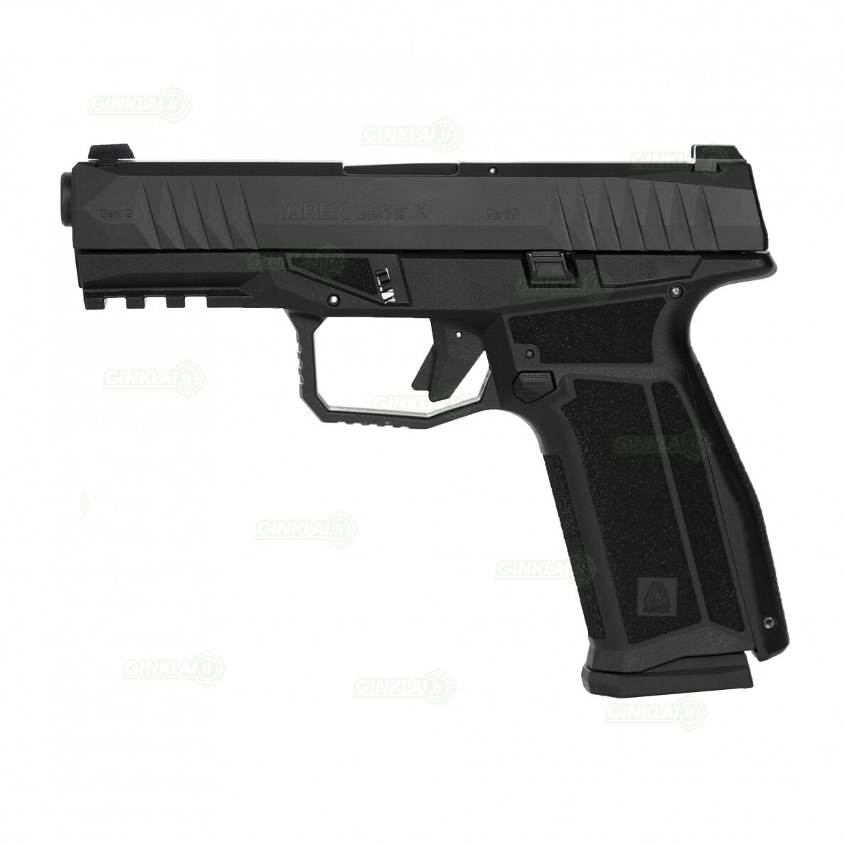 Pistoletas Arex Delta X Gen2, 9x19, Black Pistoletas Arex Delta X Gen2, 9x19, Black