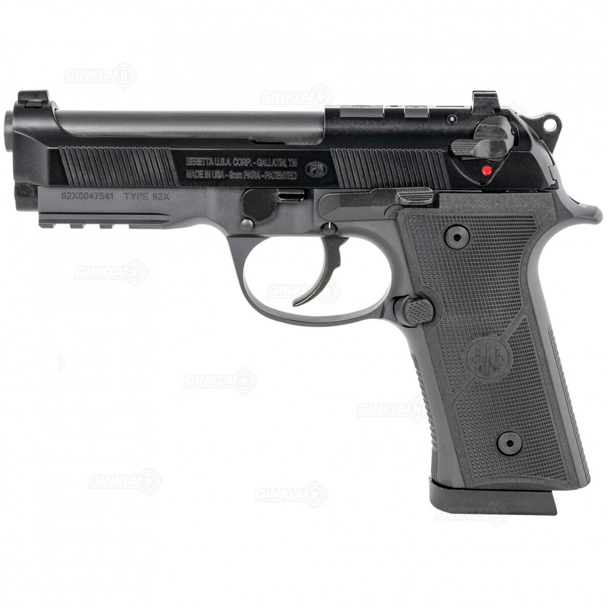 Pistoletas Beretta 92X Centurion RDO, 9x19 Pistoletas Beretta 92X Centurion RDO, 9x19