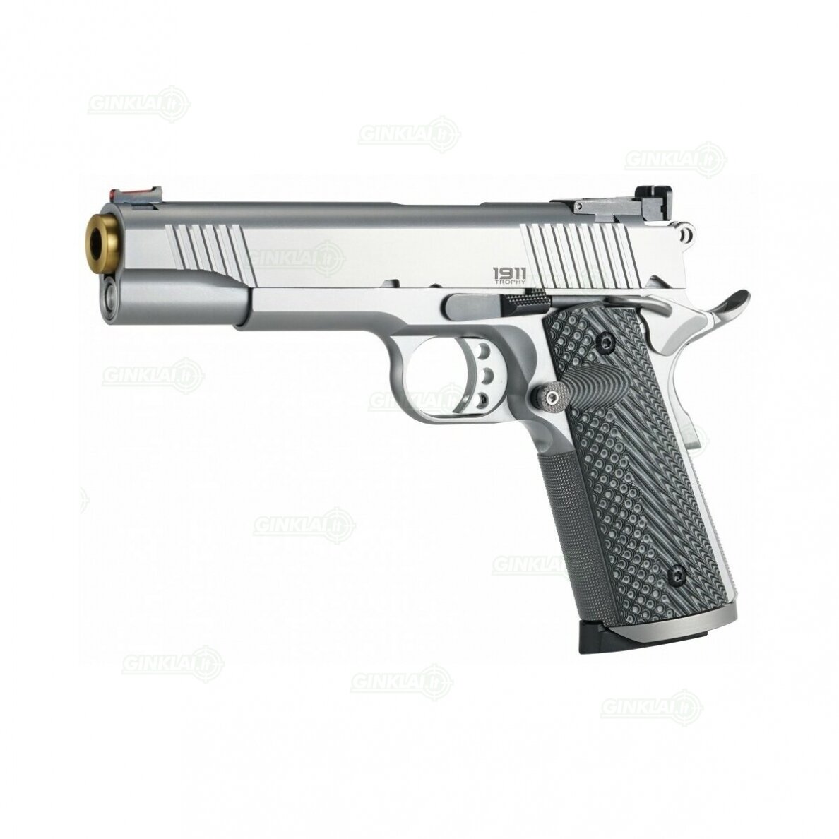 Pistoletas BUL 1911 Trophy SS 9x19 TIN Barrel Pistoletas BUL 1911 Trophy SS 9x19 TIN Barrel