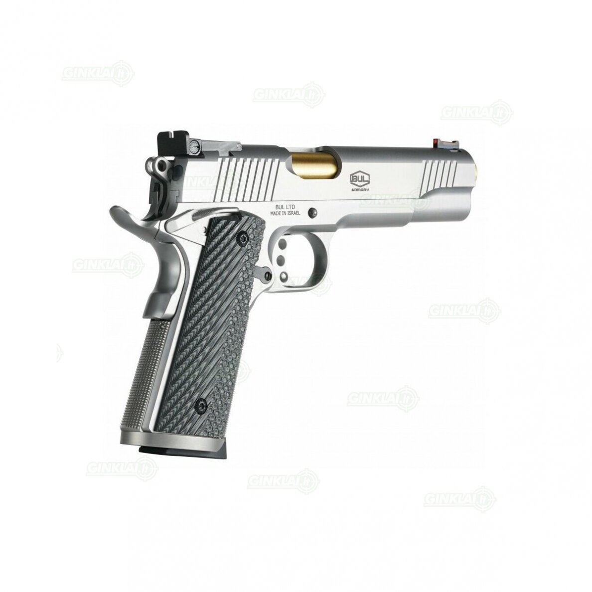 Pistoletas BUL 1911 Trophy SS 9x19 TIN Barrel 1 Pistoletas BUL 1911 Trophy SS 9x19 TIN Barrel 1
