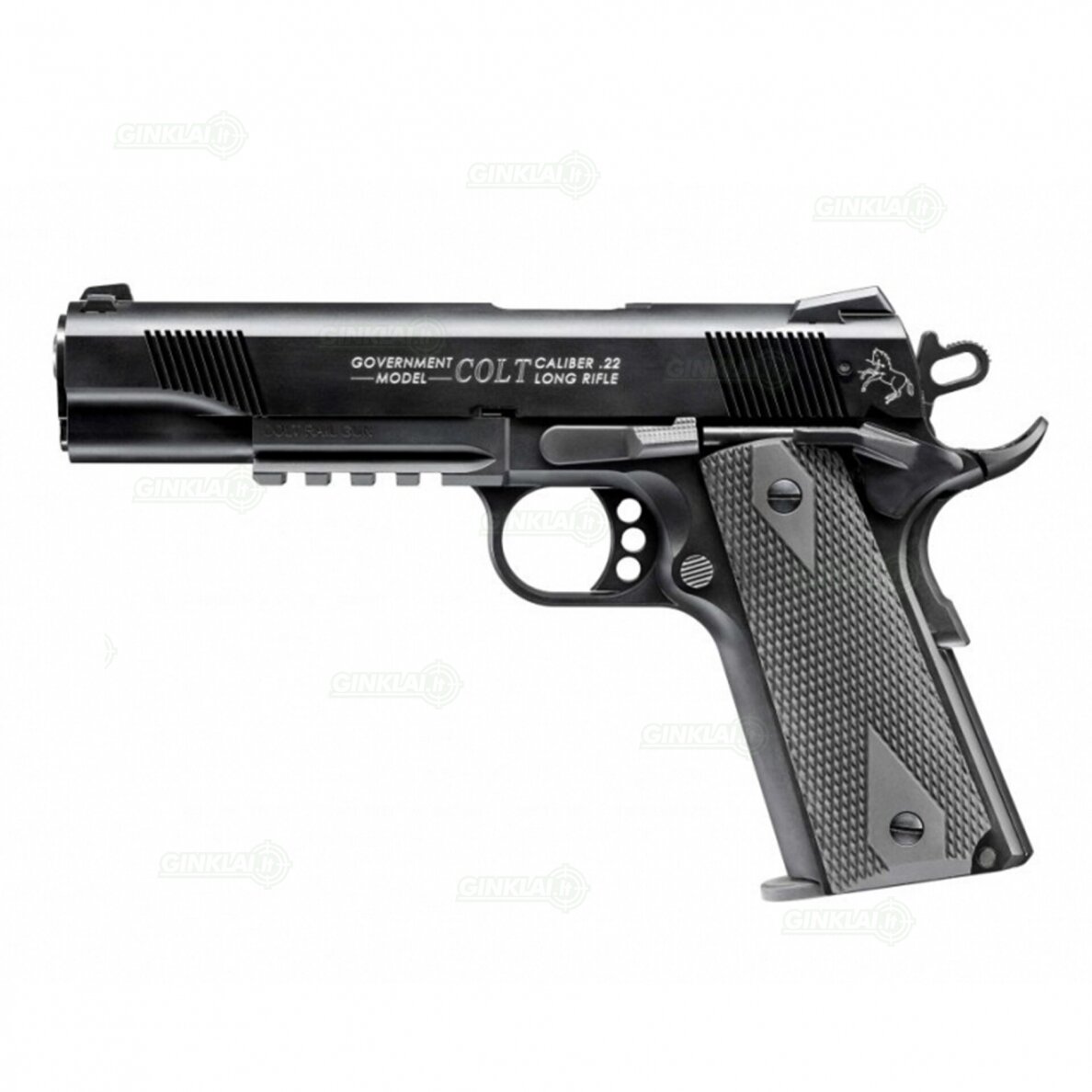 Pistoletas Walther COLT 1911 Rail Gun .22 LR Pistoletas Walther COLT 1911 Rail Gun .22 LR
