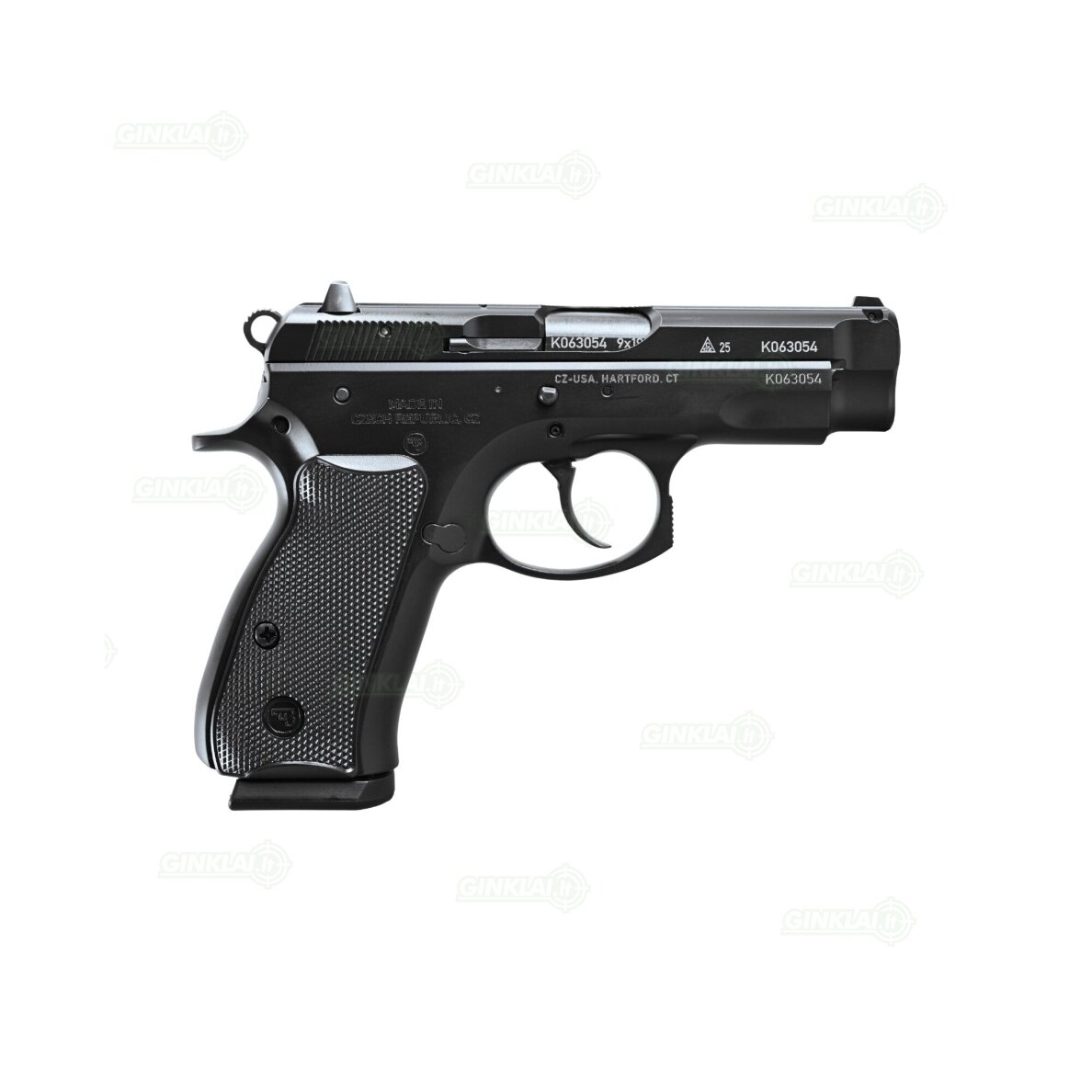 Pistoletas CZ 75 Compact 50th Anniversary, 9x19 2 Pistoletas CZ 75 Compact 50th Anniversary, 9x19 2