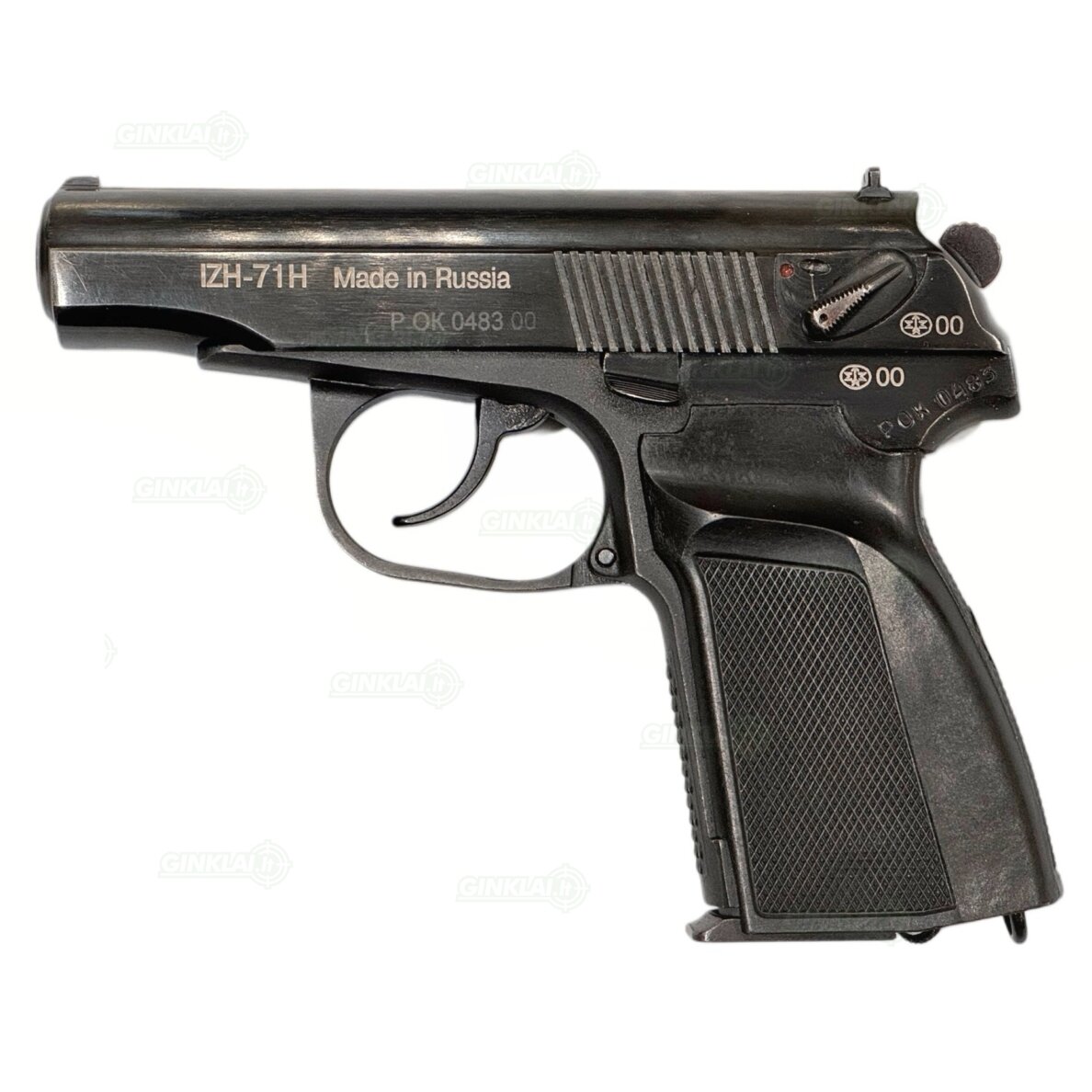 Pistoletas IZH 71H, 9x17 Pistoletas IZH 71H, 9x17