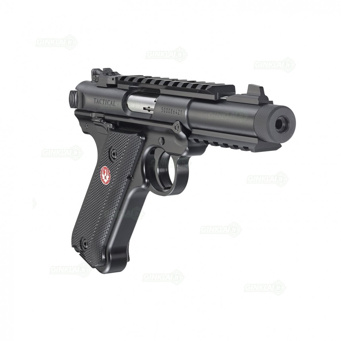 Pistoletas Ruger Mark IV Tactical Black 4,4", 22LR 40150 2 Pistoletas Ruger Mark IV Tactical Black 4,4", 22LR 40150 2
