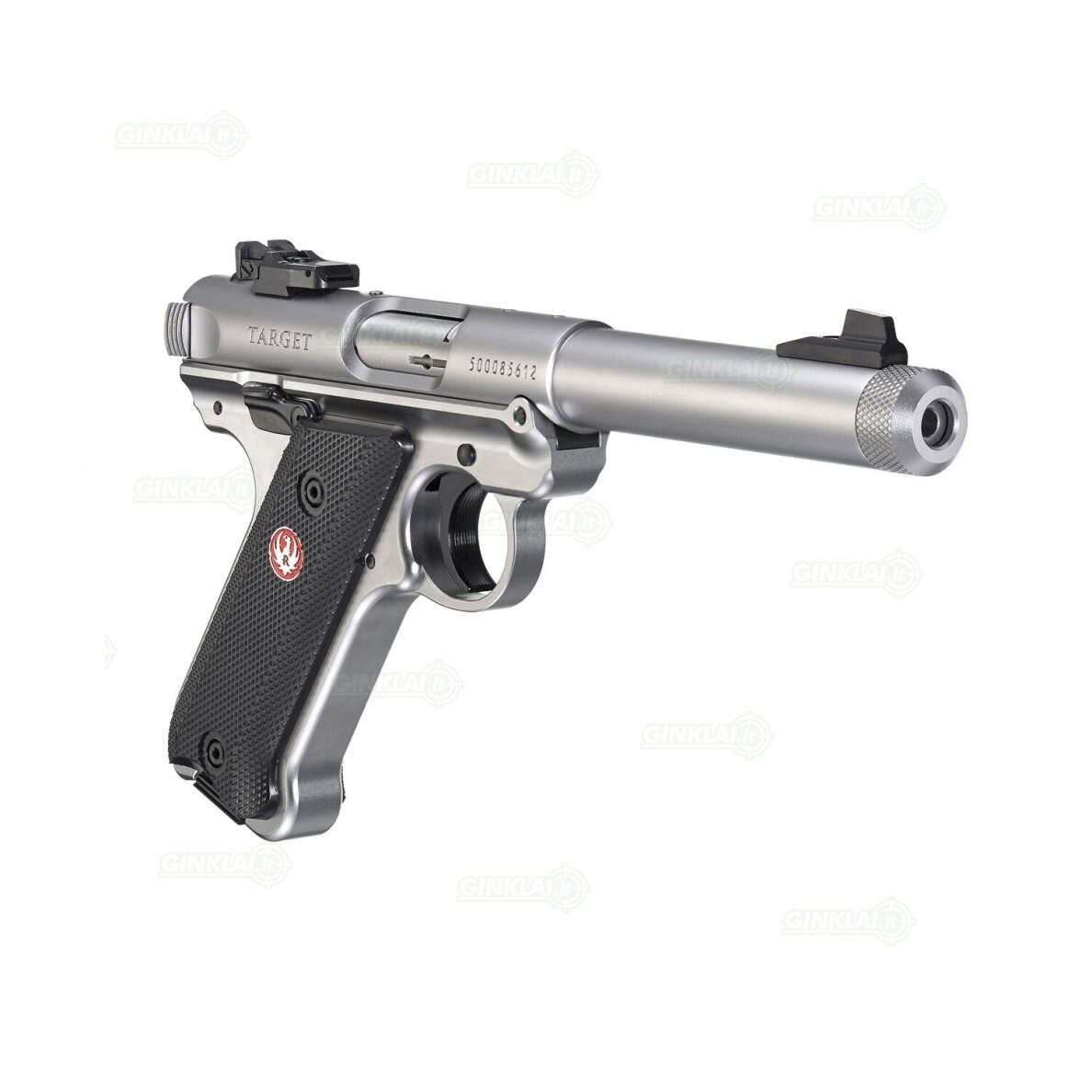 Pistoletas Ruger Mark IV Target Threaded 5,5", 22LR 40126 2 Pistoletas Ruger Mark IV Target Threaded 5,5", 22LR 40126 2