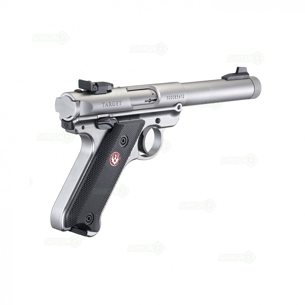 Pistoletas Ruger Mark IV Target Threaded 5,5", 22LR 40126 3 Pistoletas Ruger Mark IV Target Threaded 5,5", 22LR 40126 3
