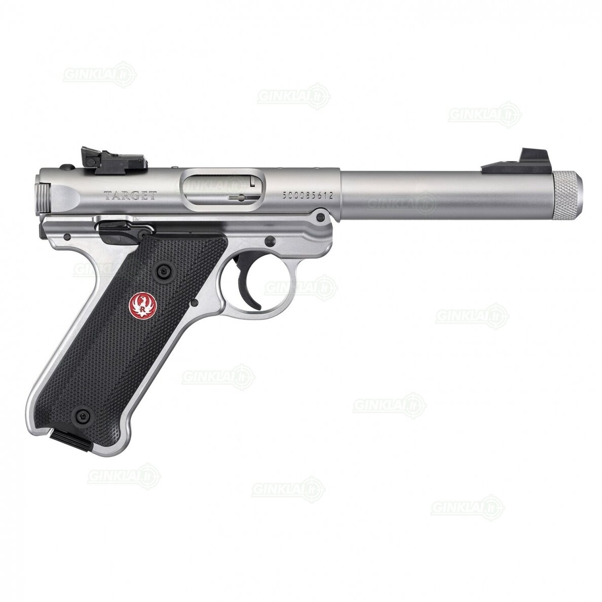 Pistoletas Ruger Mark IV Target Threaded 5,5", 22LR 40126 4 Pistoletas Ruger Mark IV Target Threaded 5,5", 22LR 40126 4