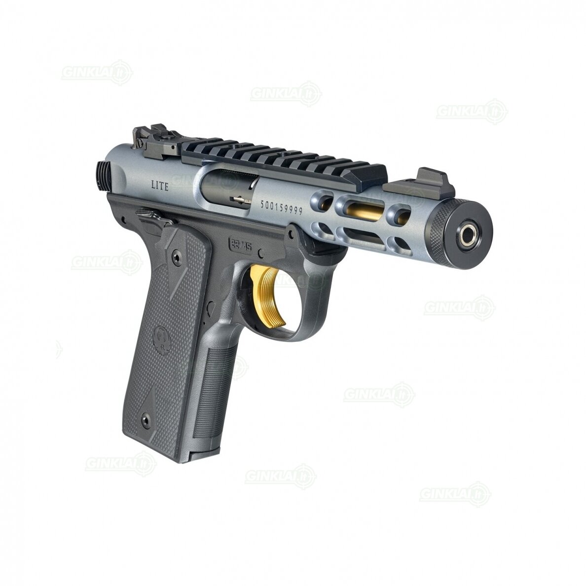 Pistoletas Ruger MK IV 22/45 Lite Diamond Gray 4,4", 22LR 43934 3 Pistoletas Ruger MK IV 22/45 Lite Diamond Gray 4,4", 22LR 43934 3