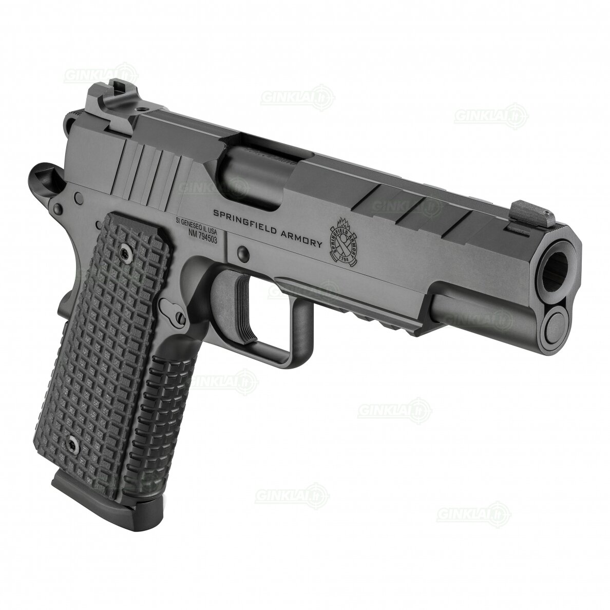 Pistoletas Springfield Armory 1911 Emissary, .45 Auto 3 Pistoletas Springfield Armory 1911 Emissary, .45 Auto 3