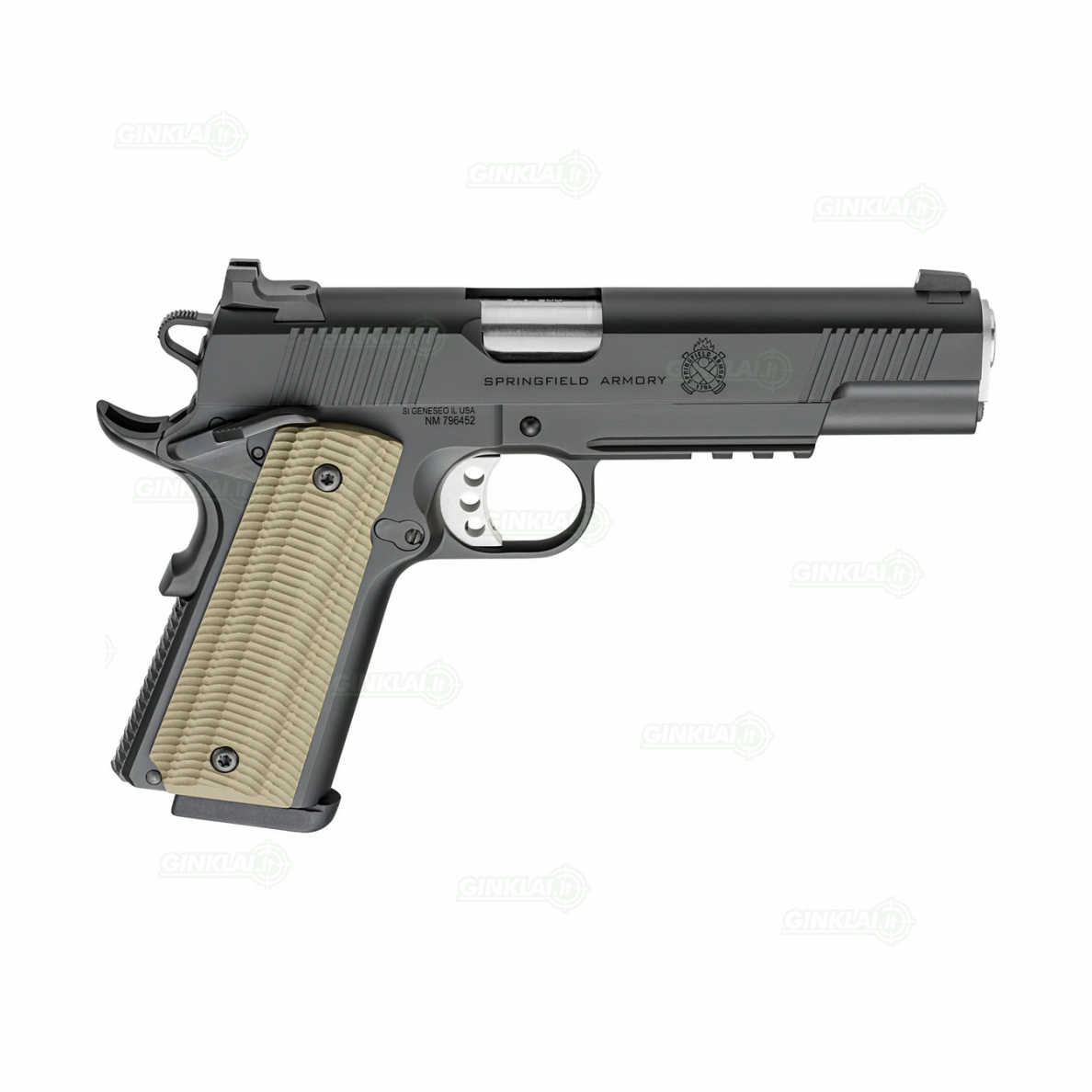 Pistoletas Springfield Armory 1911 Operator, 9x19 3 Pistoletas Springfield Armory 1911 Operator, 9x19 3