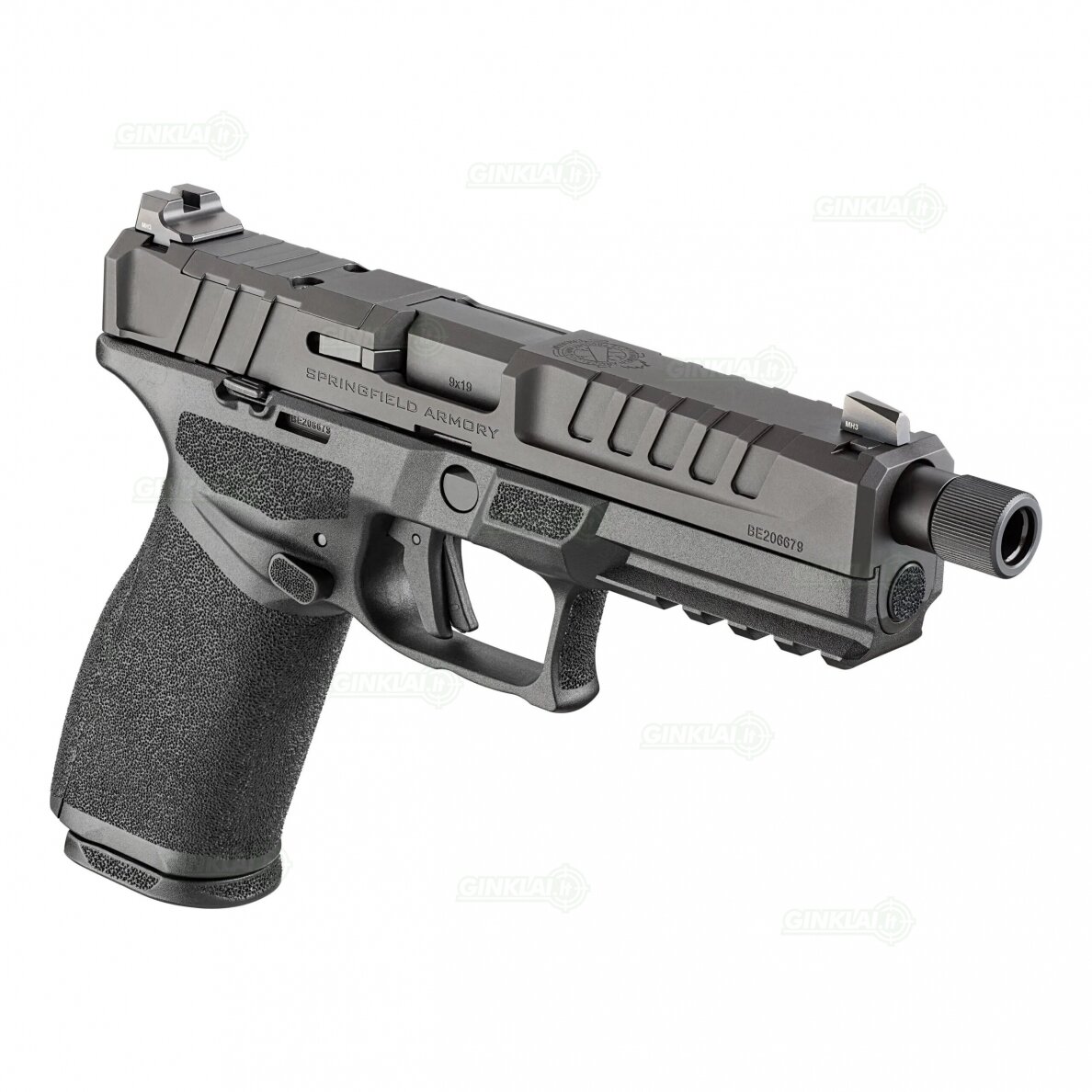 Pistoletas Springfield Armory Echelon 4,5F 3-Dot Tritium, Threaded, 9x19 2 Pistoletas Springfield Armory Echelon 4,5F 3-Dot Tritium, Threaded, 9x19 2