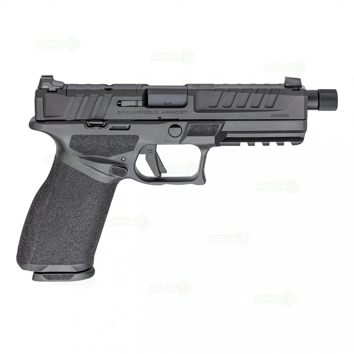 Pistoletas Springfield Armory Echelon 4,5F 3-Dot Tritium, Threaded, 9x19 3 Pistoletas Springfield Armory Echelon 4,5F 3-Dot Tritium, Threaded, 9x19 3