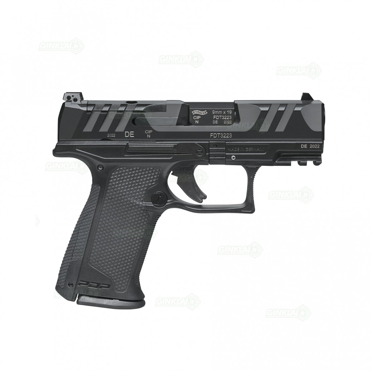Pistoletas Walther PDP F-Series 3,5" OR, 9x19 2