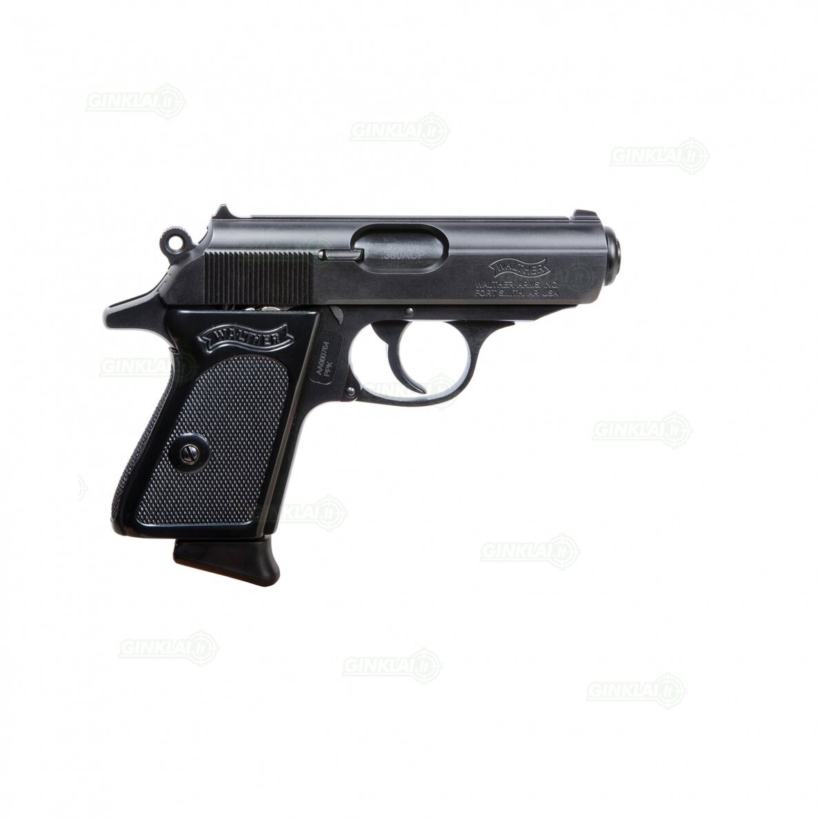 Pistoletas Walther PPK Black, 9x17 1