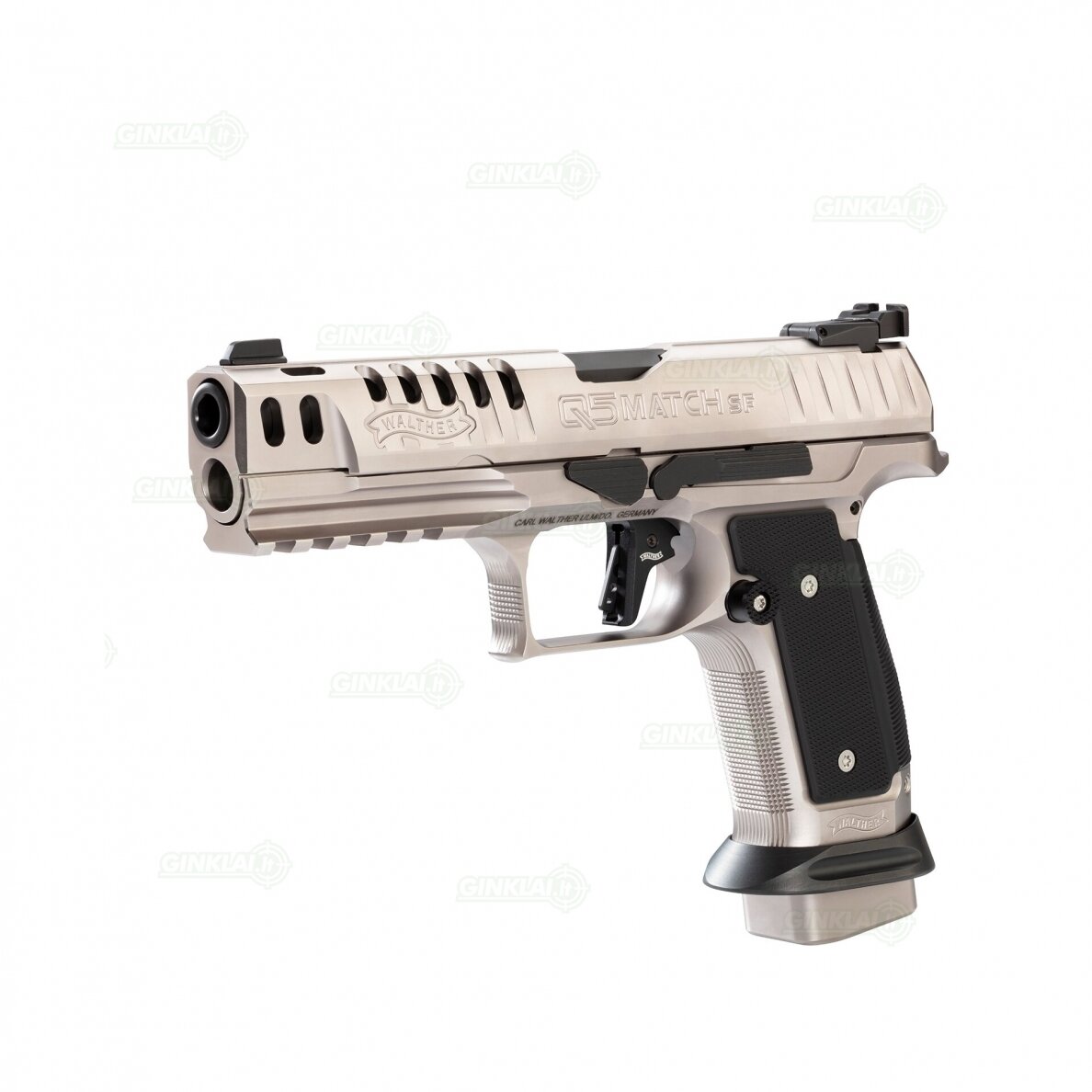 Pistoletas Walther PPQ Q5 Match Steel Frame Black Tie 5", 9x19 2 Pistoletas Walther PPQ Q5 Match Steel Frame Black Tie 5", 9x19 2