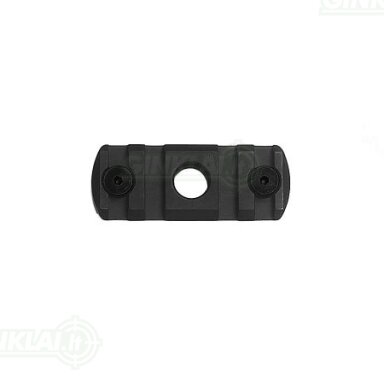 Picatinny bėgelis IMI Defense MLK 4 notch M-Lok Rail Section IMI-MLK4Q su QD Portu