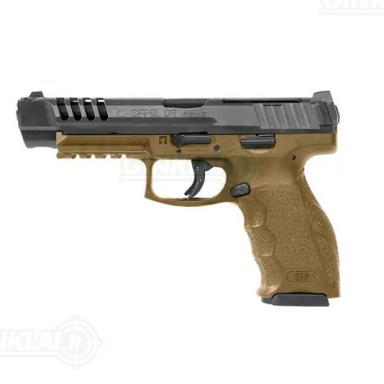 Pistoletas Heckler Koch SFP9L-SF OR Paddle Green Brown, 9x19