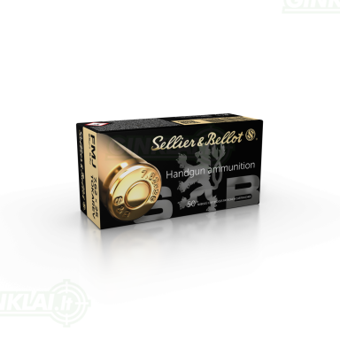 Pistoletiniai šoviniai Sellier&bellot TT 7,62x25 Tokarev FMJ 5,5g 50 vnt. Pistoletiniai šoviniai Sellier&bellot TT 7,62x25 Tokarev FMJ 5,5g 50 vnt.
