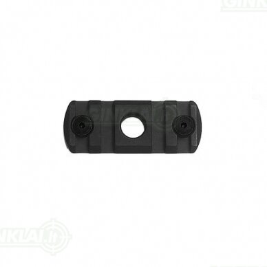 Picatinny bėgelis IMI Defense MLK 4 notch M-Lok Rail Section IMI-MLK4Q su QD Portu Picatinny bėgelis IMI Defense MLK 4 notch M-Lok Rail Section IMI-MLK4Q su QD Portu