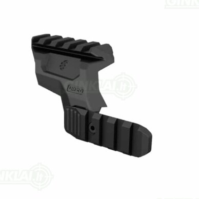 Picatinny bėgelis Recover Tactical 2020 Upper Tracks, Black UR20-01 Picatinny bėgelis Recover Tactical 2020 Upper Tracks, Black UR20-01