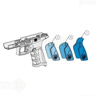 Pistoletas Beretta APX, 9x19 5