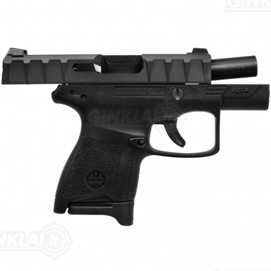 Pistoletas Beretta APX Carry Black, 9x19 4 Pistoletas Beretta APX Carry Black, 9x19 4