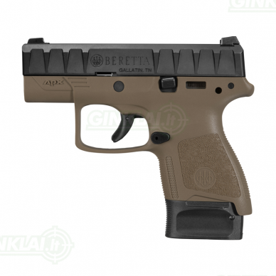 Pistoletas Beretta APX Carry FDE, 9x19 Pistoletas Beretta APX Carry FDE, 9x19