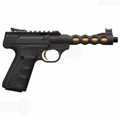 Pistoletas Buck Mark Vision Black Gold Suppressor ready .22LR 051573490 2