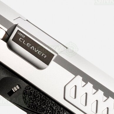 Pistoletas BUL AXE C CLEAVER Silver, 9x19 5