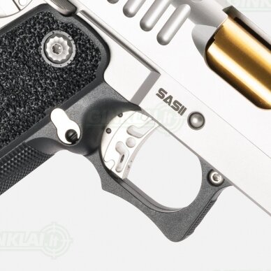 Pistoletas BUL SAS II SL AIR Silver 9x19 1 Pistoletas BUL SAS II SL AIR Silver 9x19 1