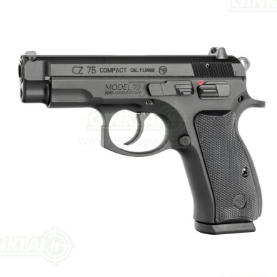 Pistoletas CZ 75 Compact 50th Anniversary, 9x19 Pistoletas CZ 75 Compact 50th Anniversary, 9x19