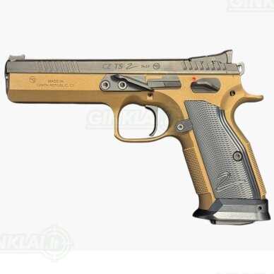Pistoletas CZ TS 2, 9x19 Deep Bronze Pistoletas CZ TS 2, 9x19 Deep Bronze