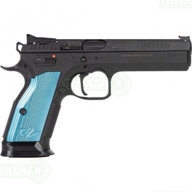 Pistoletas CZ TS 2, 9x19 Blue Grips 1 Pistoletas CZ TS 2, 9x19 Blue Grips 1
