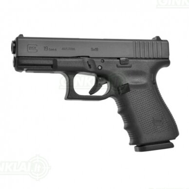 Pistoletas Glock 19 Gen4 9x19 Pistoletas Glock 19 Gen4 9x19