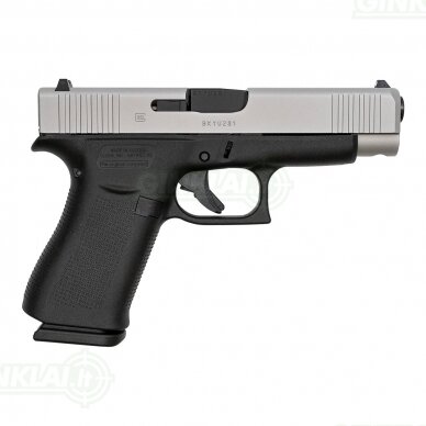 Pistoletas Glock 48 FS Silver Slide, 9x19 1